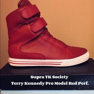 Supra TK Society Terry Kennedy Pro Model Perf. Red 10.5